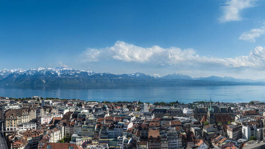 Carte des zones de livraison LausanneFlowers.ch